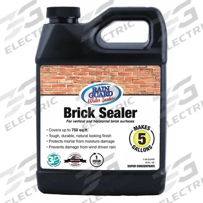 RAINGUARD Sealer: Sealer, Exterior/Interior, Water, 1 qt Container Size, Clear - Concrete & Paver Sealers
