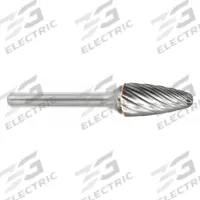 SGS PRO Carbide Bur: Ball-Nosed Tree, SF-3, Inox Cut, 3/8" x 3/4" Head, 1/4" Shank (MPN 19175). Key specifications — Trade Number: SF-3; Brand: SGS PRO.