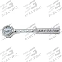 SK PROFESSIONAL TOOLS Hand Ratchet: Round, Reversible, 4 1/2 in Overall Lg, Chrome, 4° Min Arc Swing (MPN 800700). Key specifications — attr1205598: Reversible; attr1205605: Quick-Release Not Included; attr1205626: Chrome; attr1228094: DT Series; attr1205607: Round; attr1205624: SK PROFESSIONAL TOOLS.