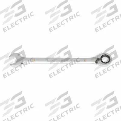 GEARWRENCH Combination Ratcheting Wrench: Alloy Steel, Full Polish Chrome, 13 mm Head Size - Metric 12-Point Ratcheting Combination Wrenches