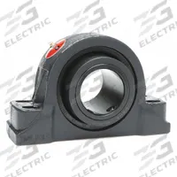 MOLINE BEARING Pillow Block Bearing: 4 7/16 in Bore, Expansion, Cast Iron, 4 3/4 in Shaft Ht (MPN 19141407). Key specifications — Maximum Speed: 1,150 RPM; Mounting Bolt Size: 3/4 in; Brand: MOLINE BEARING.
