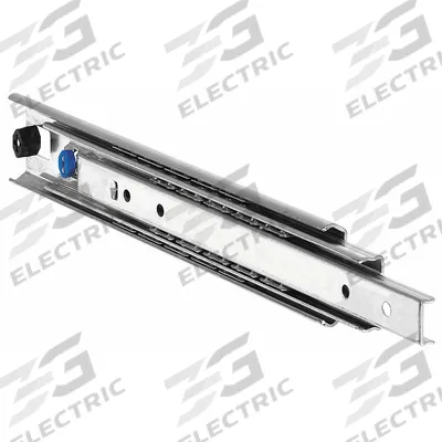 ACCURIDE Drawer Slide: Ball Bearings, Side, Over-Travel, 21 21/32 in Closed Lg - Ball Bearing Drawer Slides