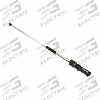 EXAIR Air Gun: Ergonomic Grip, Cast Aluminum, 1 1/4 in Female NPT, 6 ft Actual Extension Lg - Adjustable Pocket-Grip Air Guns