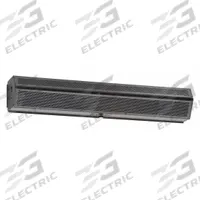 Unhtd 8"H 96"W 9"D Steel Air Curtain: Ambient Air, Low Profile, For 8 ft Opening, 2,400 cfm, 115V AC (MPN LPV296-2UA-OB). Key specifications — Brand: MARS.