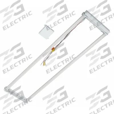 LITETRONICS Magnetic Retrofit Kit: 4 ft Lg, 1 ft Wd, 3,140 lm_3,925 lm_4,700 lm, 4000K - LED Light Bars