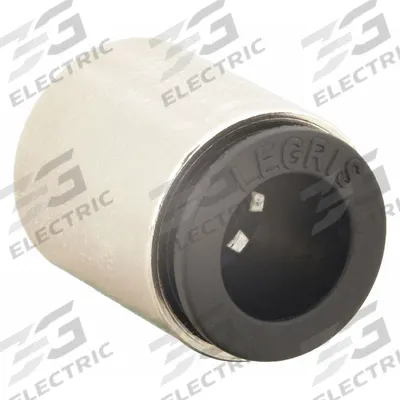 LEGRIS Push-Fit Adapter Fitting: 5/32 in OD Size, Push-to-Connect x MUNF, Brass - Nylon & Nickel-Plated Brass Tube Fittings