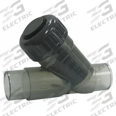 GF PIPING SYSTEMS Y Check Valve: Piston, Y-Style Valve Body, 3 in Pipe Size, Spigot x Spigot, PVC (MPN 192304013). Key specifications — Brand: GF PIPING SYSTEMS.