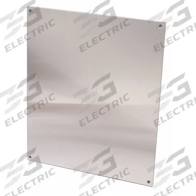 HUBBELL-WIEGMANN Back Panel: Back Panel Panel, 23 in Overall Ht, 19 in Overall Wd - Interior Mounting Panels