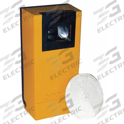 LIFTMASTER Retro-Reflective Photo Eye: For Use With Gate Operators, 24V to 240V AC/DC - Photo Eyes for Gate Operators