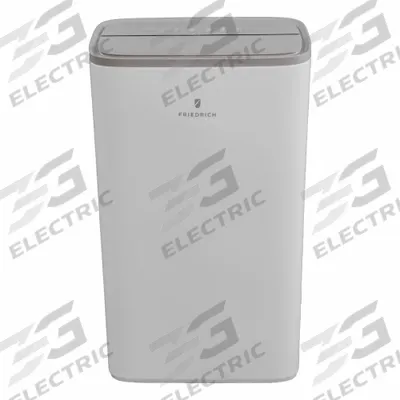 FRIEDRICH Portable Air Conditioner: 700 sq ft, 10,000 BtuH, 115V AC, Cooling/Heating - Light-Duty Portable ACs for Cooling & Heating
