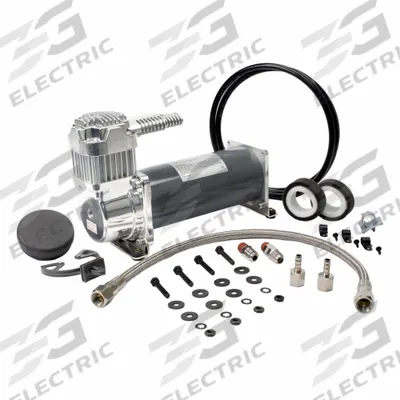 VIAIR CORPORATION Portable Air Compressor: Quiet, Oil Free, Tankless, 0.37 hp - Portable Electric Air Compressor Combo Kits