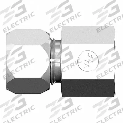WEATHERHEAD Compression Fitting Adapter: 1/8 in OD x 1/8 in Pipe Size - Flareless Bite-Type Steel Compression Fittings