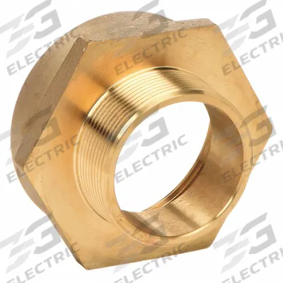 MOON AMERICAN Fire Hose Adapter: 2 in_2 1/2 in Compatible Pipe Size, NH X NPT, Straight - Brass Rigid Fire Hydrant & Standpipe Adapters
