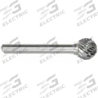 APPROVED VENDOR Carbide Bur: Ball, SD-42L3, Double Cut, 1/8" Head, 1/8" Shank (MPN 310-002733). Key specifications — Trade Number: SD-42L3; Brand: APPROVED VENDOR.