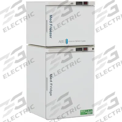 AMERICAN BIOTECH SUPPLY Refrigerator and Freezer: 5.2 cu ft Refrigerator Capacity - Pharmacy Refrigerator-Freezers