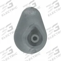 PAWLING CORP Bracket: PVC, Silver Gray, Not Ligature Resistant, BR-500/BR-530, 1 7/16 in Overall Lg (MPN BR-107-0-210). Key specifications — Brand: PAWLING CORP; Color: Silver Gray; Ligature Resistance: Not Ligature Resistant.
