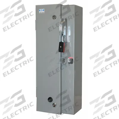 EATON NEMA Magnetic Motor Starter: Non-Reversing, 3 Poles, NEMA Size 3, 90 A - Enclosed Non-Reversing Starters with Electronic Overloads