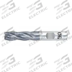 OSG Roughing End Mill: Cobalt, TiCN Coated, 3 Flute, Fine Pitch, 5/16" Mill Dia, 5/16" LOC (MPN 4559308)