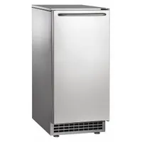 ICE-O-MATIC Ice Machine: Nugget, 85 lb Ice per Day, Air Cooled, 33 3/8 in Ht, 14 7/8 in Wd, Gray (MPN GEMU090). Key specifications — attr1277432: 115V; attr1280375: No; attr1277431: Drain Line.