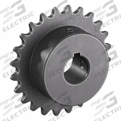TSUBAKI Single Strand Sprocket: 35, For 3/8 in Chain Pitch, 3/4 in Bore Dia, 24 Teeth, Steel (MPN 35B24F-3/4). Key specifications — Brand: TSUBAKI.