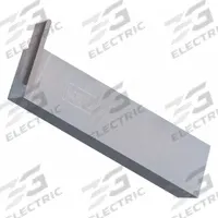 MICRO 100 Single-Point Tool Bit: GR Tool Bit Style, 3/4 in Shank Wd, 3/8 in Shank Ht, Carbide, Zinc (MPN GR-046002)