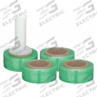 APPROVED VENDOR Stretch Wrap Film: 80 ga Gauge, 2 in Overall Wd, 1,000 ft Overall Lg, 1-Side, 4 PK (MPN 15A966). Key specifications — Brand: APPROVED VENDOR; Color: Light Green.