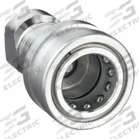 AEROQUIP Hydraulic Quick Connect Hose Coupling: 3/4 in Coupling Size, Steel, 3/4"-14 Thread Size (MPN FD45-1003-1212). Key specifications — Thread Size: 3/4"-14; Brand: AEROQUIP; Seal Material: Nitrile.