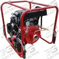 Fire Pump: 20 hp, 2 1/2 in Intake and Disch, Hose Intake (MPN PFP-20HPHND-MR). Key specifications — Nameplate Voltage: 12V DC; Discharge Type: Tube; Intake Type: Hose; Brand: TEMPEST.
