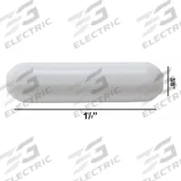 Stirring Bar: Octagon, Alnico, 38.1 mm Overall Lg, 9.5 mm Dia, Autoclavable, White (MPN F37120-0112). Key specifications — Color: White; Brand: SP SCIENCEWARE; Product Type: Stirring Bar; Shape: Octagon.