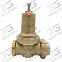 WILKINS Pressure Reducing Valve: FNPT x FNPT, 1 1/4 in Pipe Size, Bronze, 25 psi to 75 psi (MPN 114-500XL3). Key specifications — Brand: WILKINS; Union Type: Single Union; Low-Lead Compliance: Low-Lead Compliant.