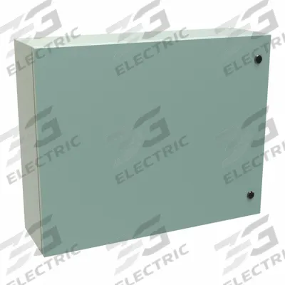 HAMMOND Electrical Enclosure: Steel, 24 in x 30 in x 8 in, NEMA 12/3R/4, Solid Cover - Steel Washdown Enclosures