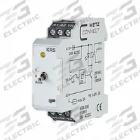METZ CONNECT Relay: DIN-Rail Mounted, 6 A, 24V AC/DC, Screw (MPN 110661). Key specifications — Monitored Parameters: Voltage Band; Brand: METZ CONNECT.