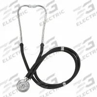 MEDSOURCE Sprague Rapport Stethoscope: Sprague Rapport Stethoscope, Adult/Pediatric, Acoustic, Dual (MPN MS-STBK). Key specifications — Color: Black; Patient Type: Adult; Brand: MEDSOURCE; Stethoscope Design: Acoustic; Includes: (3) Bell.