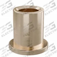 Flanged Sleeve Bearing: Bronze, SAE 841, 1/4 in Bore, 3/8 in OD, 1/2 in Lg, -35°F to 300°F, 10 PK (MPN FF312-02B). Key specifications — System of Measurement: Inch; Material Grade: SAE 841; Flange Type: Flanged; Brand: OILITE.