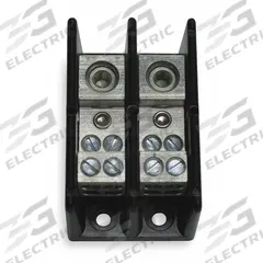 BUSSMANN Power Distribution Block: Open, Lug, Lug, 14 AWG – 2/0 AWG For Line Side Wire Sizes (MPN 16021-2). Key specifications — attr1361688: Surface; attr1308686: BUSSMANN; attr1361672: Aluminum.