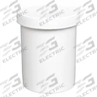 QORPAK Laboratory Jar: Polypropylene, Polypropylene, 8.1 fl oz, 64 mm Body Dia, 86 mm Ht, Round (MPN PLC-07187). Key specifications — Brand: QORPAK; Clarity: Colored; Closure Included: Yes; Pre-Cleaned: None.
