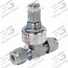 HAM-LET Plumbing Needle Valves: Inline Valve Body, 316 Stainless Steel, Let-Lok x Let-Lok, Let-Lok (MPN HXF-1300-SS-L-1/4-S). Key specifications — Brand: HAM-LET; Stem Material: 17-4PH Stainless Steel; Stem Type: Regulating; Connection Type: Let-Lok x Let-Lok.