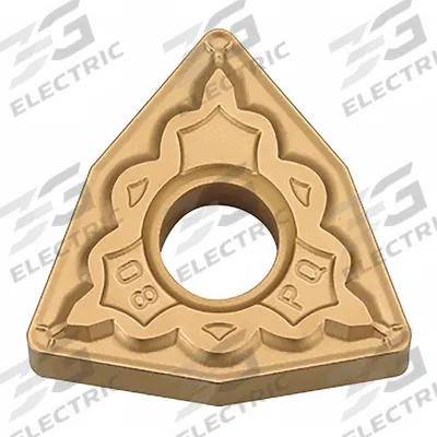 KYOCERA Turning Insert: WNMG433PQ CA525 - Trigon (W) Indexable Turning Inserts