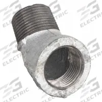 ANVIL Metal Pipe Elbow: 45° Elbow, 300 psi @ 150° F, 1/8 in x 1/8 in, Malleable Iron, Made in USA (MPN 0311026603). Key specifications — Maximum Operating Pressure: 300 psi @ 150° F; (DO NOT SEND) Manufacturer Location: Made in USA.