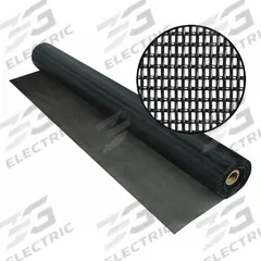 PHIFER Replacement Screen: Polyester, Black, 17 x 10 Mesh Size, 6 ft Wd, 50 ft Lg, 0.025 in Wire Dia (MPN 3009403). Key specifications — Brand: PHIFER; Color: Black; Mesh Size: 17 x 10.