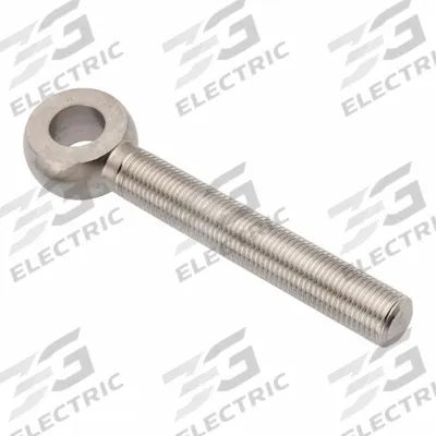 AMPG Fixed Rod End: Stainless Steel, Plain, 3 1/2 in Hole Center-to-End Lg - Stainless Steel Male Threaded Fixed Rod Ends