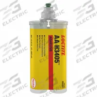 LOCTITE Structural Adhesive: AA H3405, Ambient Cured, 400 mL, Dual-Cartridge, Black, Paste (MPN 2624611). Key specifications — Series: AA H3405; Cured Color: Black.