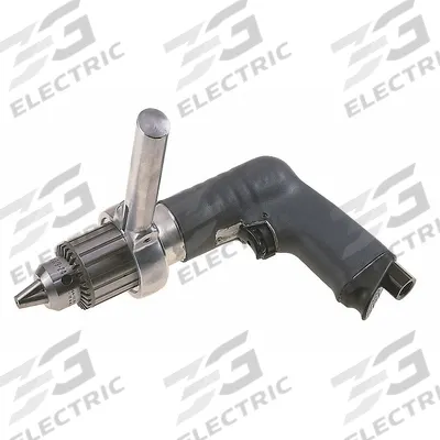 INGERSOLL RAND Air-Powered Drill: 1/2 in Chuck, Medium Duty, 900 RPM, 0.4 hp, Keyed - Pistol-Grip Air-Powered Drills