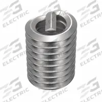 HELI-COIL Helical Insert: Tanged Tang Style, Screw-Locking, 1/4"-20 Thread Size, Plain, 100 PK (MPN A3585-4CN500). Key specifications — Material Grade/Class: 18-8; Thread Direction: Right Hand; STI Tap Size: 1/4"-20; Compatible Material: Metal; System of Measurement: Inch; Brand: HELI-COIL; Tensile Strength: 200,000 to 250,000 psi; Thread Type: Coarse.