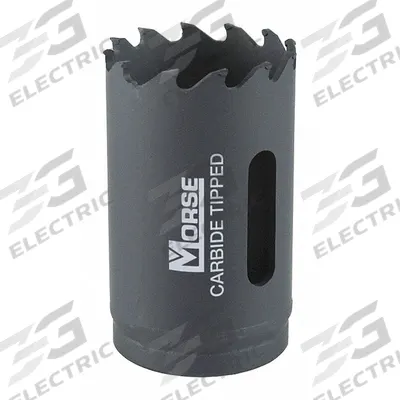 MORSE Hole Saw: 1 1/2 in Saw Dia., 3 Teeth per Inch, 1 7/8 in Max. Cutting Dp - Multi-Material-Cutting Hole Saws without Arbor