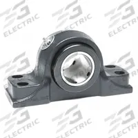 MOLINE BEARING Pillow Block Bearing: 2 15/16 in Bore, Fixed, Cast Iron, 3 1/8 in Shaft Ht, 4 Holes (MPN 19341215). Key specifications — Maximum Speed: 1,965 RPM; Mounting Bolt Size: 5/8 in; Brand: MOLINE BEARING.