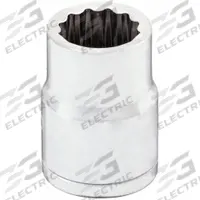 WESTWARD Socket: Metric, 3/8 in Drive Size, 13 mm Socket Size, 12-Point, Std, Chrome, Socket (MPN 53YT21). Key specifications — attr1204417: WESTWARD; attr1204392: Chrome.