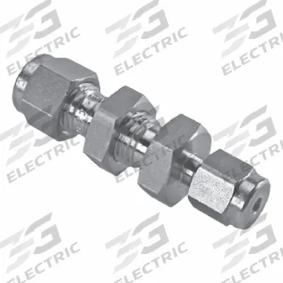 HAM-LET Compression Fitting Adapter: 1/2 in OD x 3/8 in OD Fitting Size - Double-Ferrule Stainless Steel Fittings