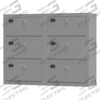 SENTINEL Pistol Security Locker: Keyed, 6 Weapon Drawers, 22 3/4 in Overall Ht - Weapon Storage Cabinets