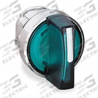 SCHNEIDER ELECTRIC Short-Handled Selector Switch: 22 mm Panel Mount Size, 3 Positions, Series XB4 (MPN ZB4BK1733). Key specifications — Action: Momentary/Maintained/Maintained; Cam: No Cam Included; Brand: SCHNEIDER; Switch Bezel Material Type: Metallic.